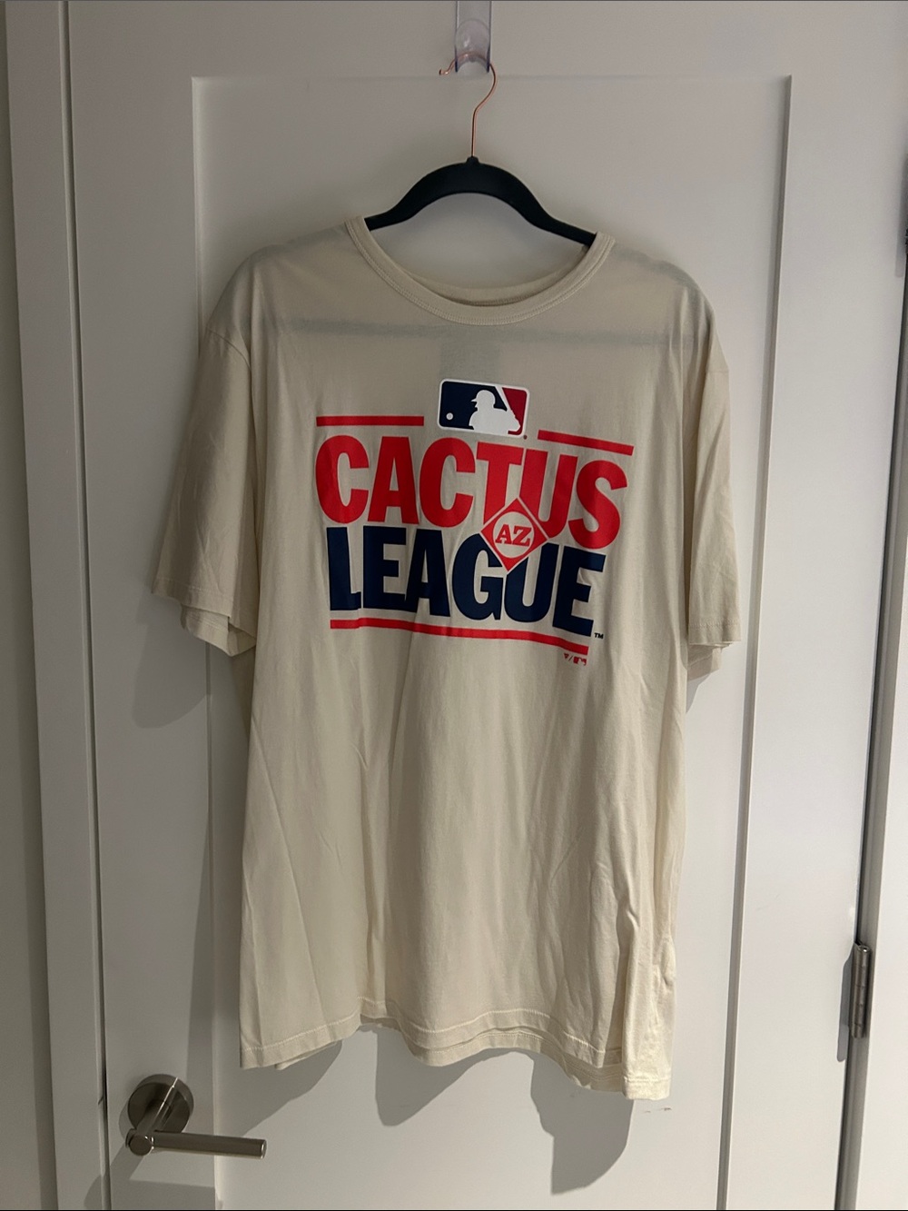 MLB Cactus League Graphic Tee - Cream with Red & Navy